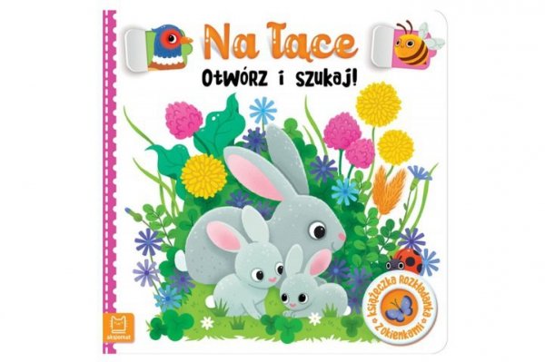 AKSJOMAT Książeczka z okienk.Otwórz i szukaj! Na łące 38887