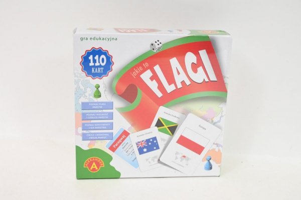 ALEXANDER Gra edukacyjna - jakie to flagi? 26986