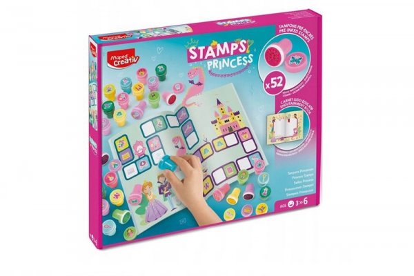 CX DYSTRYBUCJA - MAPED CREATIV kol.stempelki ŚwiatKsiężniczek 907072