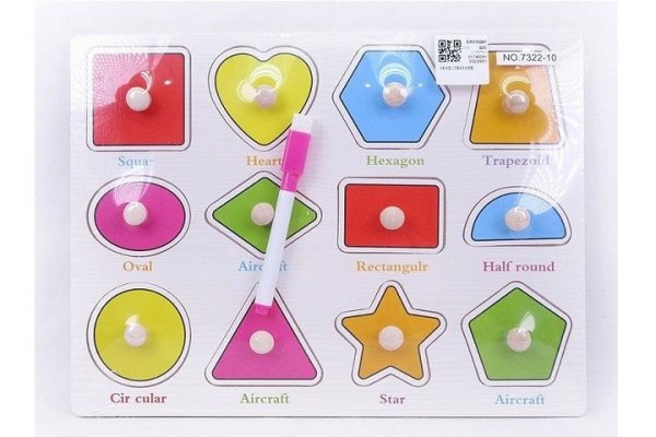 ICOM Puzzle drewniane kszatłty CK010247 93920
