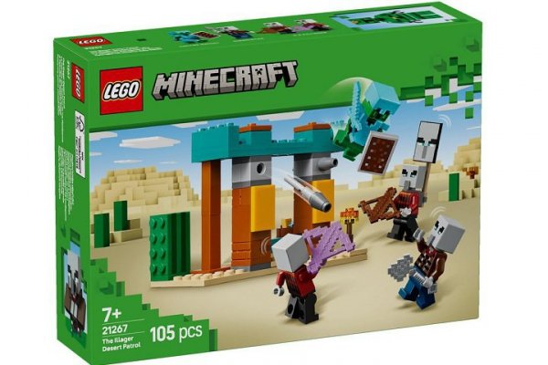 LEGO LEGO MINECRAFT Pustynny patrol zlosadni 21267