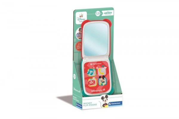 CLEMENTONI - ZABAWKI CLE BABY DISNEY telefonik Mickey 17514