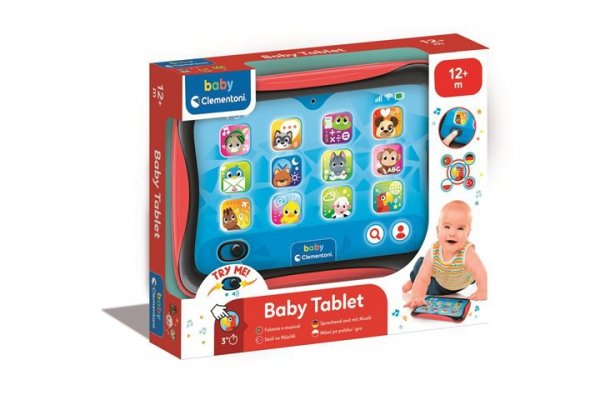 CLEMENTONI - ZABAWKI CLE BABY mówiący tablet 17535
