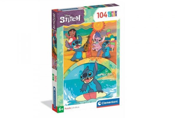 CLEMENTONI - PUZZLE CLE puzzle 104 SuperKolor Stitch 25042