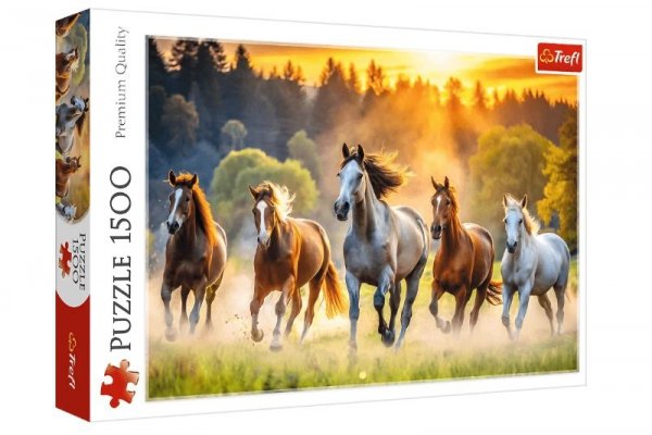 TREFL PUZZLE 1500 Dzikie konie 26215