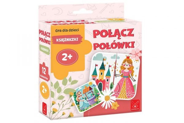 KANGUR - GRY Gra Połącz połówki Księżniczki 42029