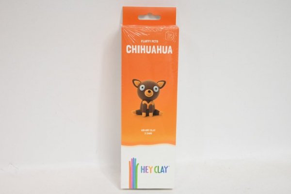 TM TOYS TMT HeyClay puchate zwierzaki Chihuahua 3pak 00220