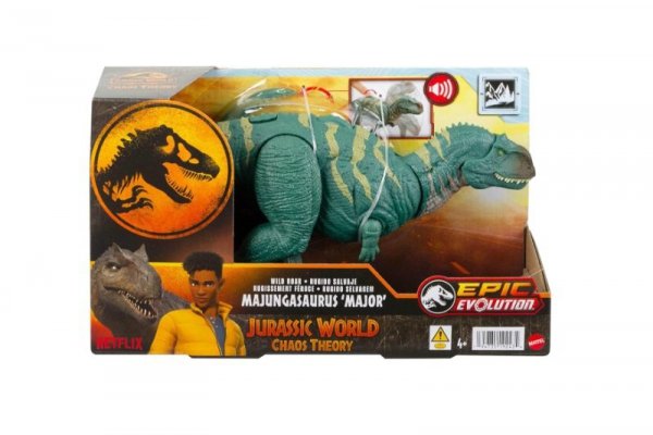 MATTEL JW dino ryczący Majungasaurus HTK76 92434