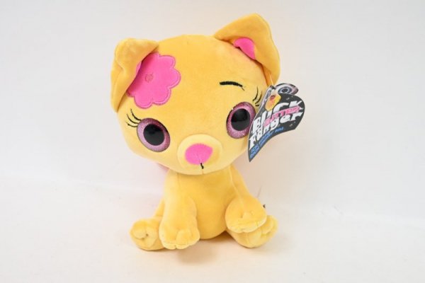 DAFFI Maskotka kot żółty 20cm M-732 42916
