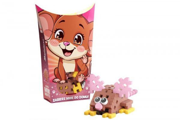 MARIOINEX Klocki wafle mini PocketPets Mysz 06972