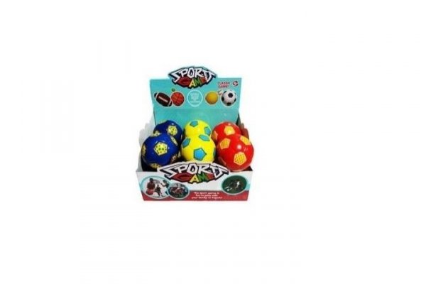 MADEJ Piłka 10cm miękka 12/disp 012107 86425