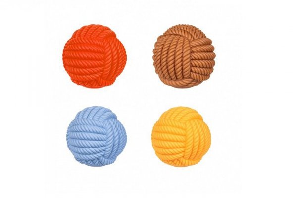 TULLO Piłka wełna piszcząca 6,5cm 246 72466