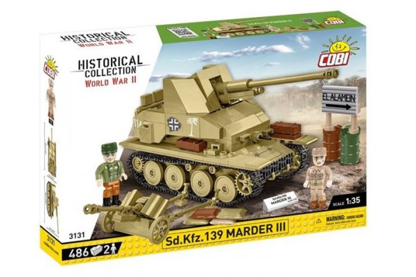 COBI COBI HC WWII SD.KFZ.139 Marder III 486kl 3131