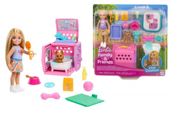 MATTEL Barbie Chelsea transporter dla pieska JDF89 /3