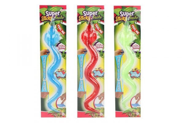 OMEGA TOYS Super rozciągliwy i klejący wąż 3kol 35644Z 5