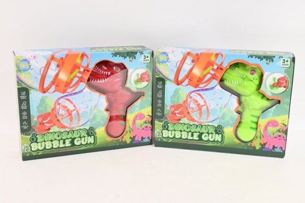 MADEJ Pistolet bańki Dino n/bat 2kol 012422 89563