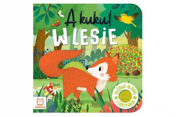 AKSJOMAT A kuku! W lesie Filcowe klapki i lusterko 38825