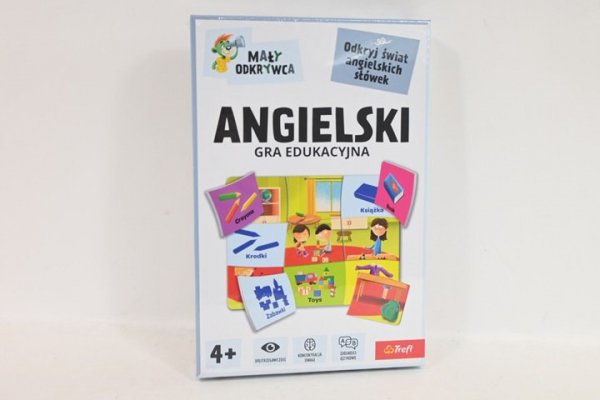 TREFL GRA Angielski /Mały Odkrywca 02812