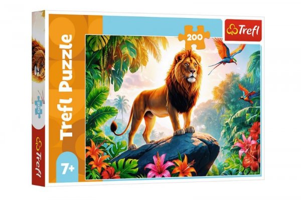 TREFL PUZZLE 200 Król dżungli 13329