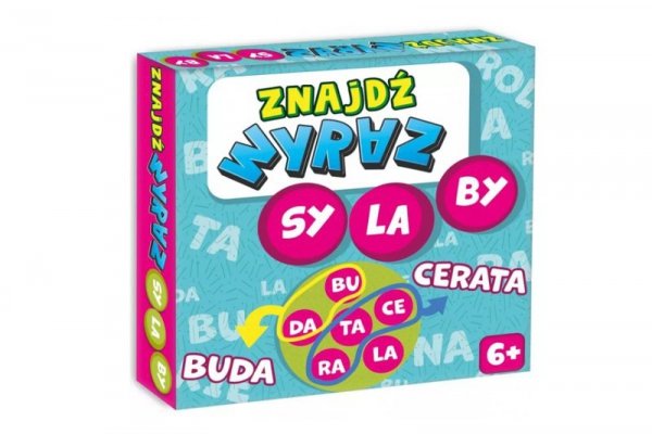 KANGUR - GRY Znajdź Wyraz Sylaby 42586