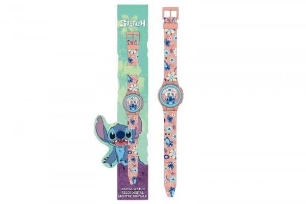 KIDS EUROSWAN HISZPANIA Stitch zegarek dziecięcy LAS4072 76186