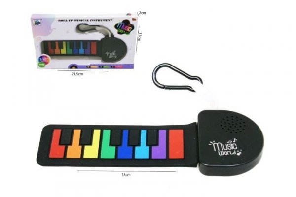 HIPO Pianinko miękkie instrument 18cm HMP02 47639