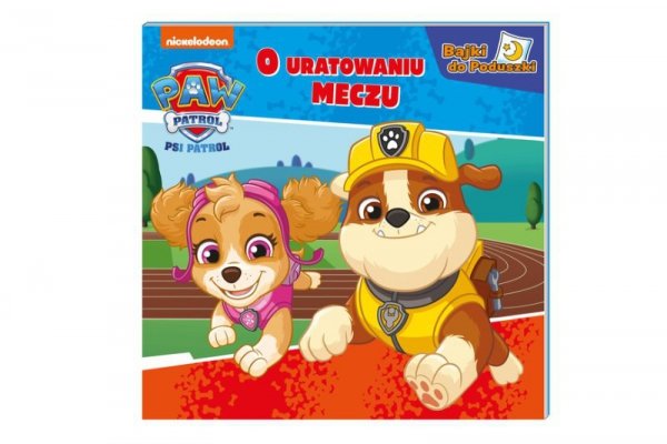 MEDIA SERVICE ZAWADA Psi Patrol Bajki d/poduszki O uratow.meczu 29730