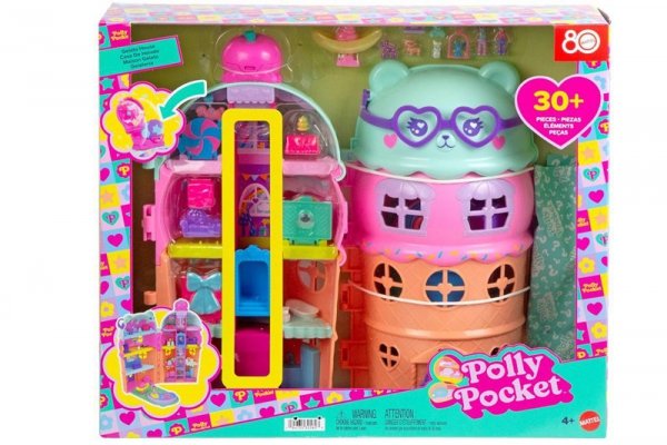 MATTEL Polly Pocket Lodowy deser domek zestaw JFT91 /2