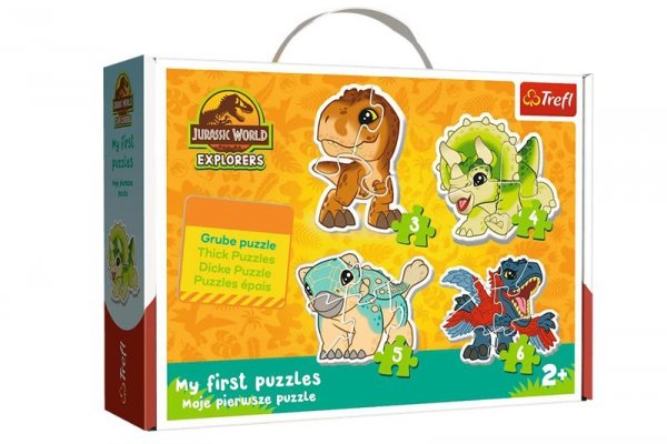 TREFL PUZZLE BABY CLASSIC Urocze dinozaury /JW 36138