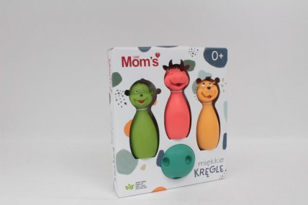 HENCZ - MOMS CARE Miękkie kręgle pastel w kartonie 511 65115