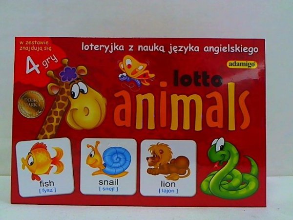 ADAMIGO Lotto Animals - loteryjka 05826