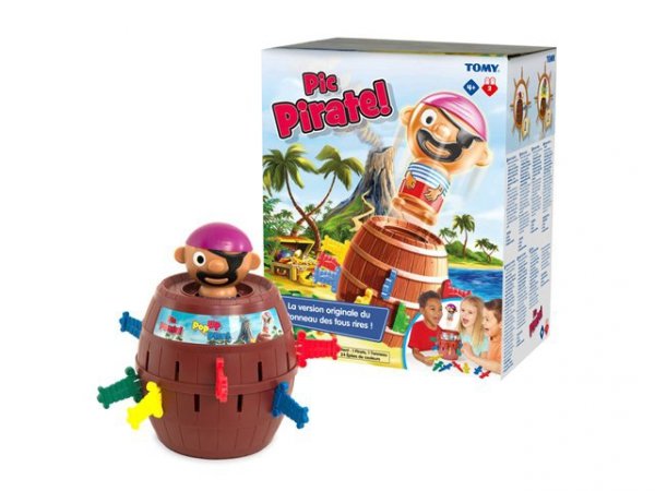 TOMY TOMY gra Beczka z wyskakującym piratem T7028 /4