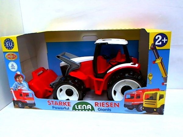LENA LENA traktor-spychacz czerwony 62cm 02055 82505