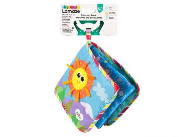 TOMY TOMY Lamaze Książeczka odkrywcy mater. L27126 /6