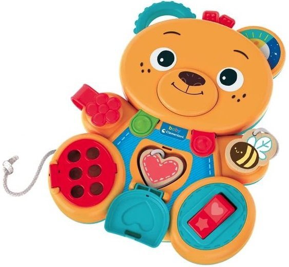 CLEMENTONI Baby Bear edukacyjny Miś Montessori