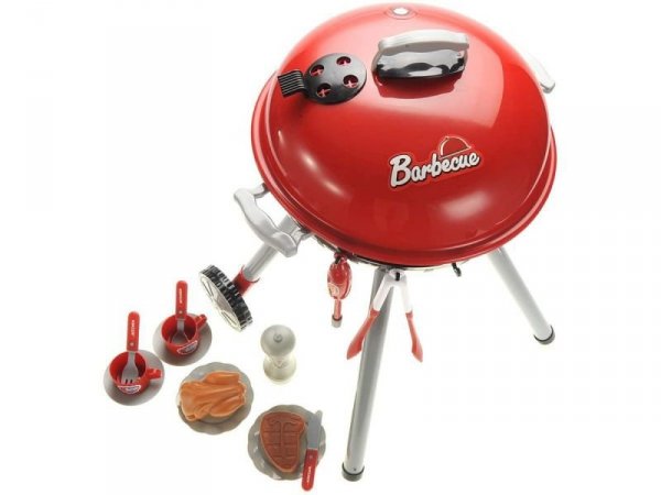 Grill Na Nóżkach Z Pokrywą, Ruszt + Akcesoria - WYSYŁKA 24H