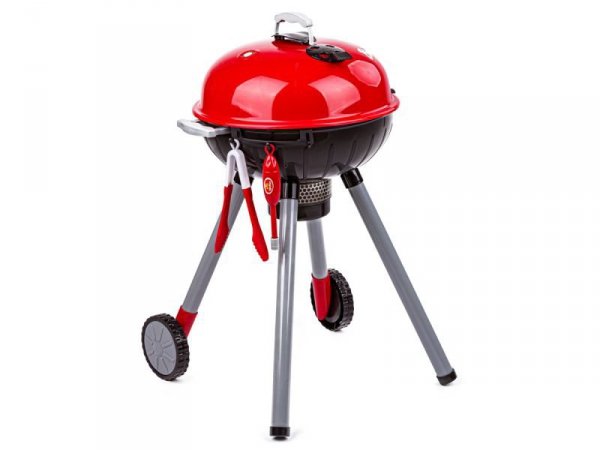 Grill Na Nóżkach Z Pokrywą, Ruszt + Akcesoria - WYSYŁKA 24H