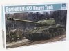 TRUMPETER SOVIET KV-122 HEAVY TANK 01570 SKALA 1:35