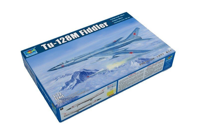 TRUMPETER SAMOLOT TU-128M FIDDLER 01687 SKALA 1:72
