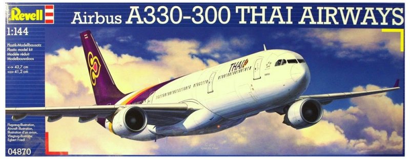 REVELL AIRBUS A330-300 SKALA 1:144 8+