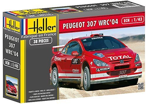 HELLER PEUGEOT 307 WRC 04 80115 SKALA 1:43 