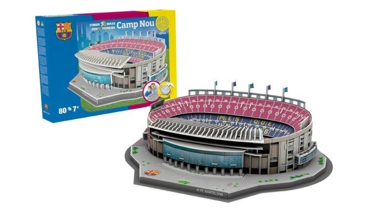 Puzzle 3D stadion Camp Nou