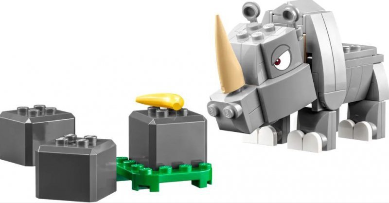 LEGO SUPER MARIO NOSOROŻEC RAMBI - ZESTAW ROZSZERZAJĄCY 71420 7+