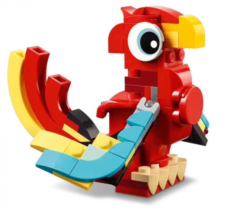LEGO CREATOR CZERWONY SMOK 31145 6+
