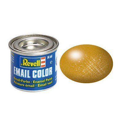 REVELL EMAIL COLOR 92 BRASS METALLIC 8+