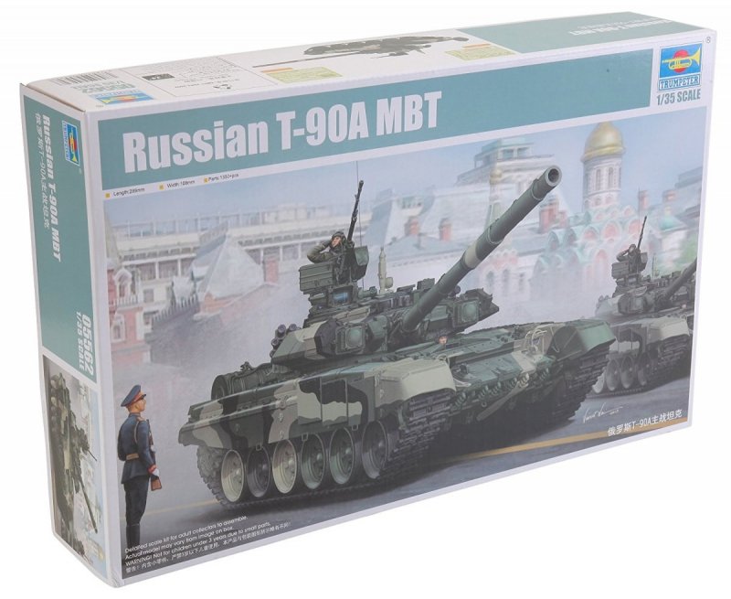 TRUMPETER RUSSIAN T-90A MBT 05562 SKALA 1:35