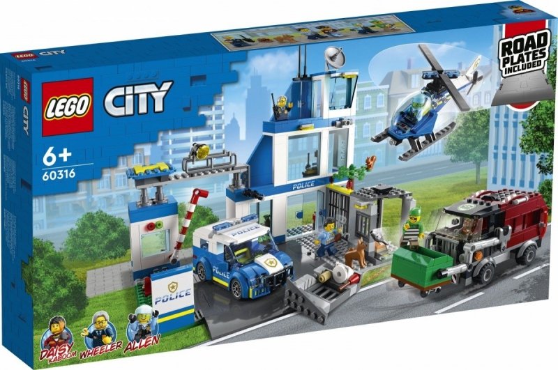 LEGO CITY POSTERUNEK POLICJI 60316 6+