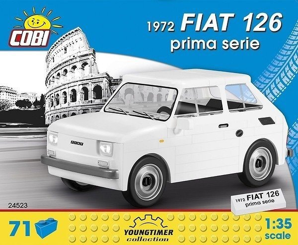 COBI YOUNGTIMER 1972 FIAT PRIMA SERIE 71EL. 24523 5+