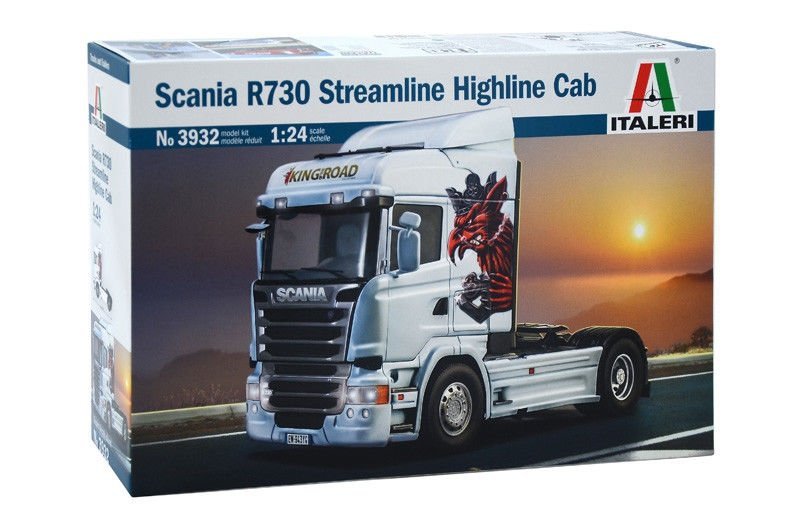 ITALERI SCANIA R730 STREAMLINE-HIGHLINE CAB 3932 SKALA 1:24