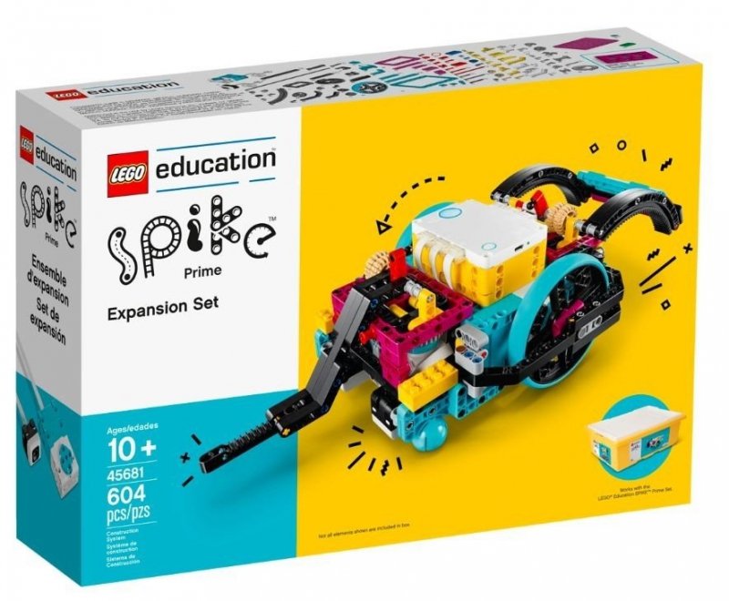 LEGO EDUCATION ZESTAW DODATKOWY SPIKE PRIME 45681 10+